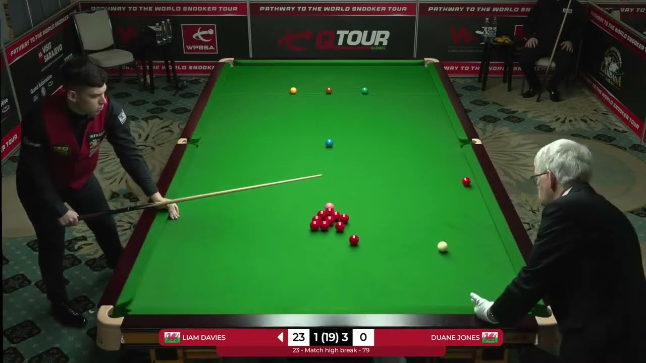 Liam Davies vs Duane Jones, Q Tour 2024 - Short Form