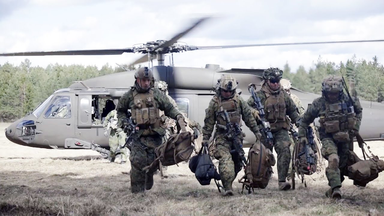 U.S. Marines and Swedish Armed Forces Conduct Combat Training in Sweden (2023)