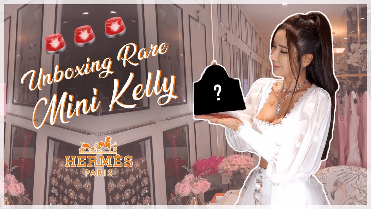 UNBOXING MY NEW RARE HERMES MINI KELLY! | JAMIE CHUA