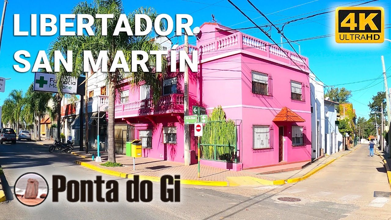 【4K】Un encanto singular en esta impecable localidad #DRIVING tour LIBERTADOR SAN MARTIN - ARGENTINA