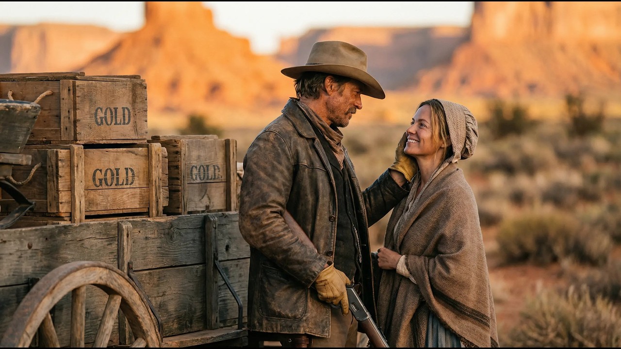 He Was Hired to Guard the Gold—But Ended Up Protecting Her Smile.