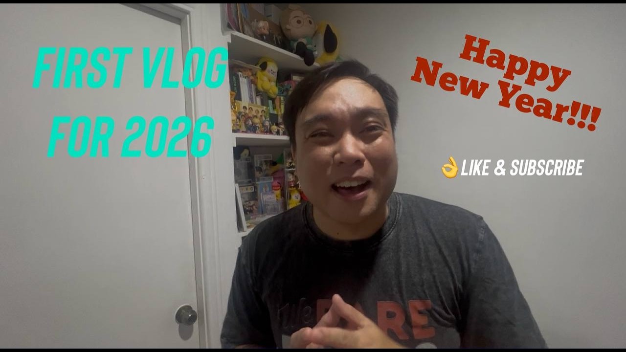 2026 Vlog episode 1 - Happy new year!!!