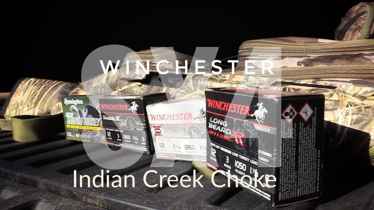 WINCHESTER SX4|TURKEY PATTERN TEST|INDIAN CREEK|PART 1