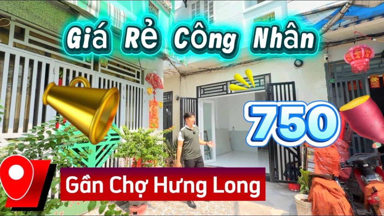 Nhà Gía Rẻ Công Nhân Shr 4x7m Tặng Full Nội Thất Gần Chợ Hưng Long Chỉ 750tr Sở Hữu Ngay