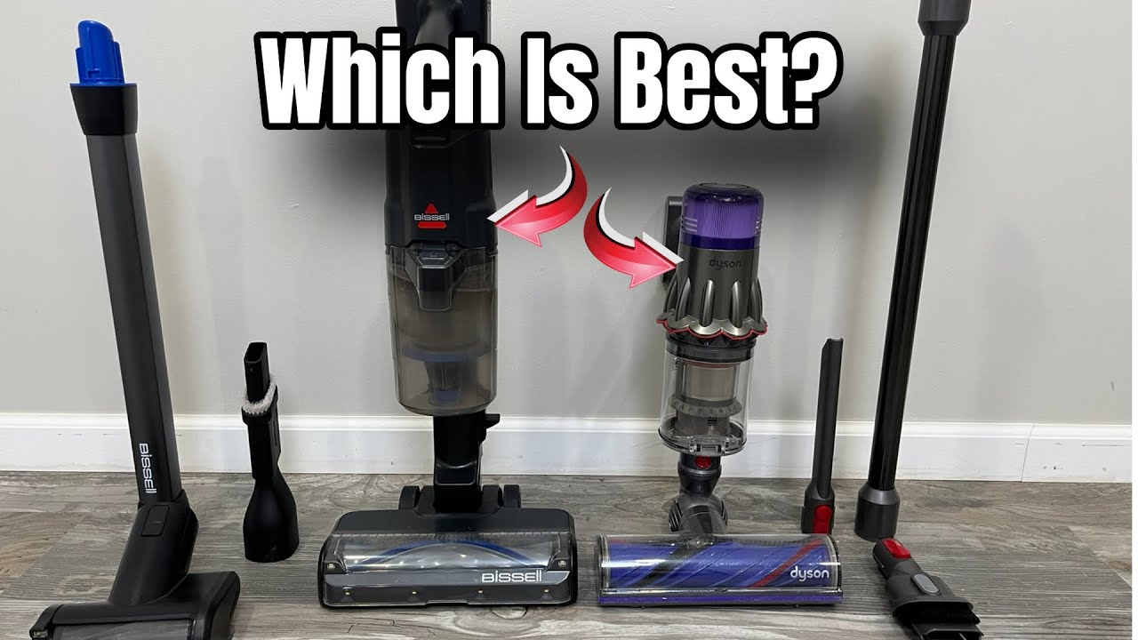 The Bissell PowerClean FurGuard vs Dyson Digital Slim Cordless Vacuums!
