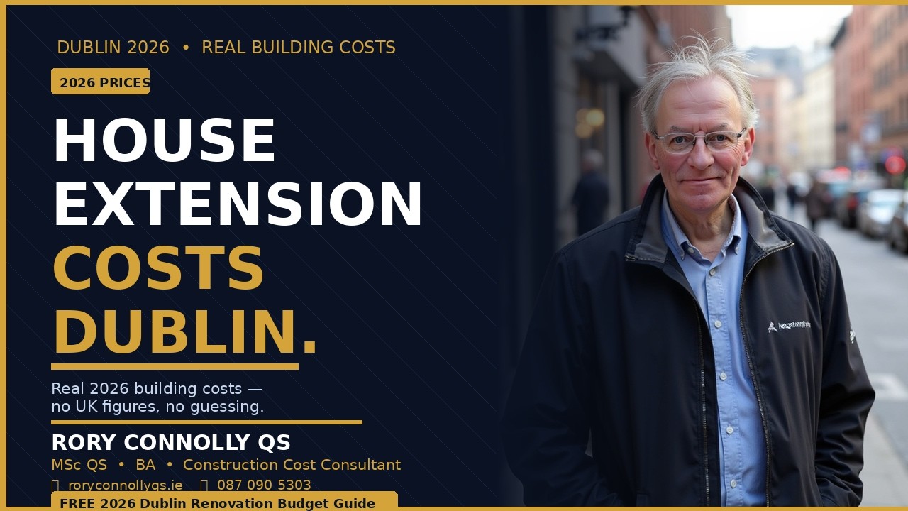Cost of extensions in Dublin, in 2026