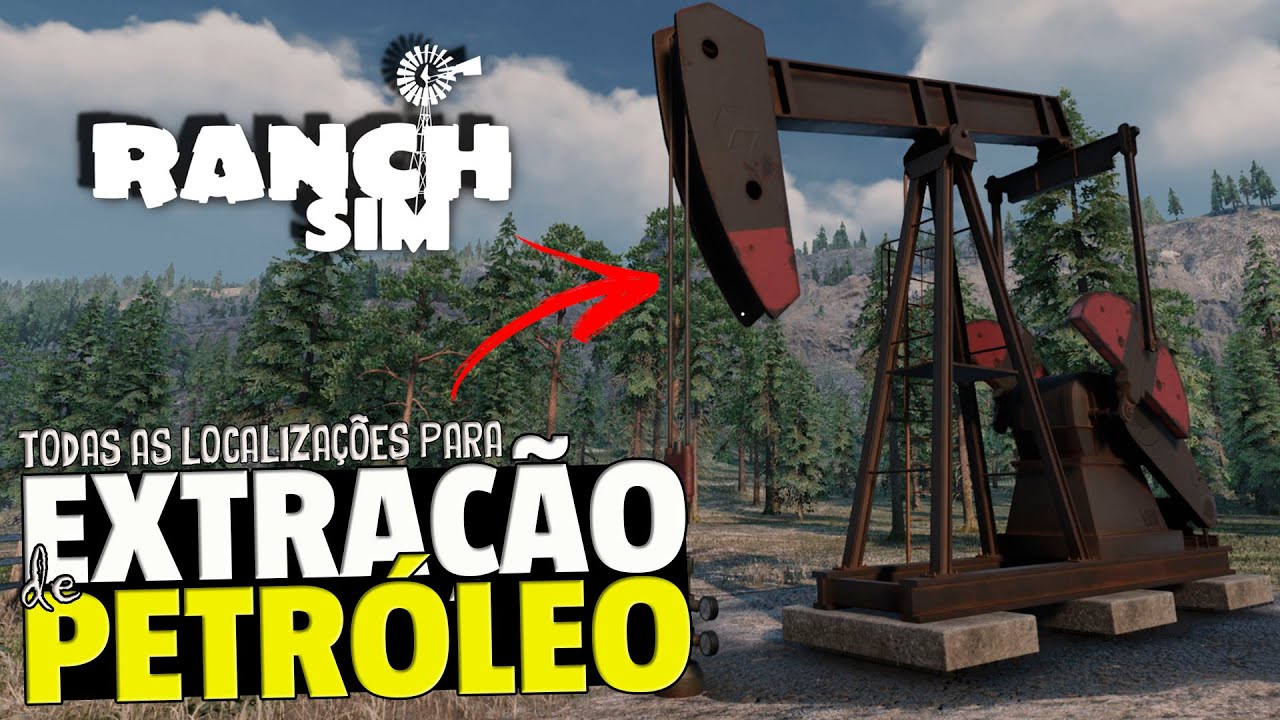 EXTRAÇÃO DE PETRÓLEO: Todos os Locais em Ranch Simulator