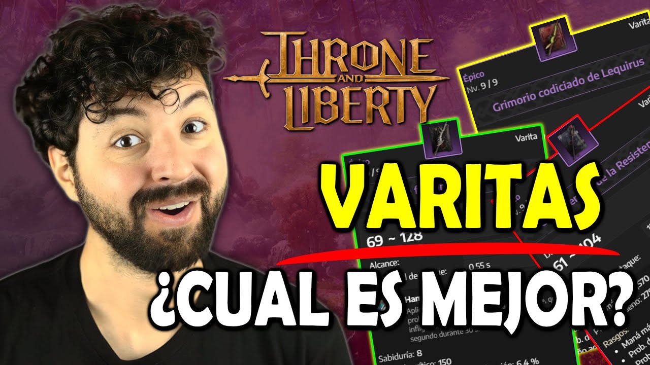 ✅ Cual es el mejor arma de VARITA Throne and Liberty
