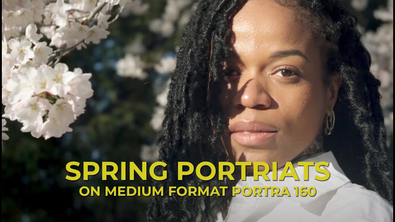 Spring Portraits On Portra 160 Medium Format Film Using The Ricohflex TLR