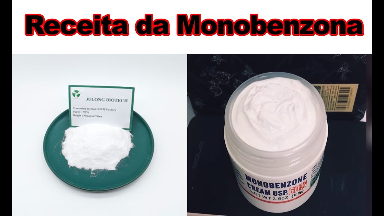 Como fazer o creme da Monobenzona.