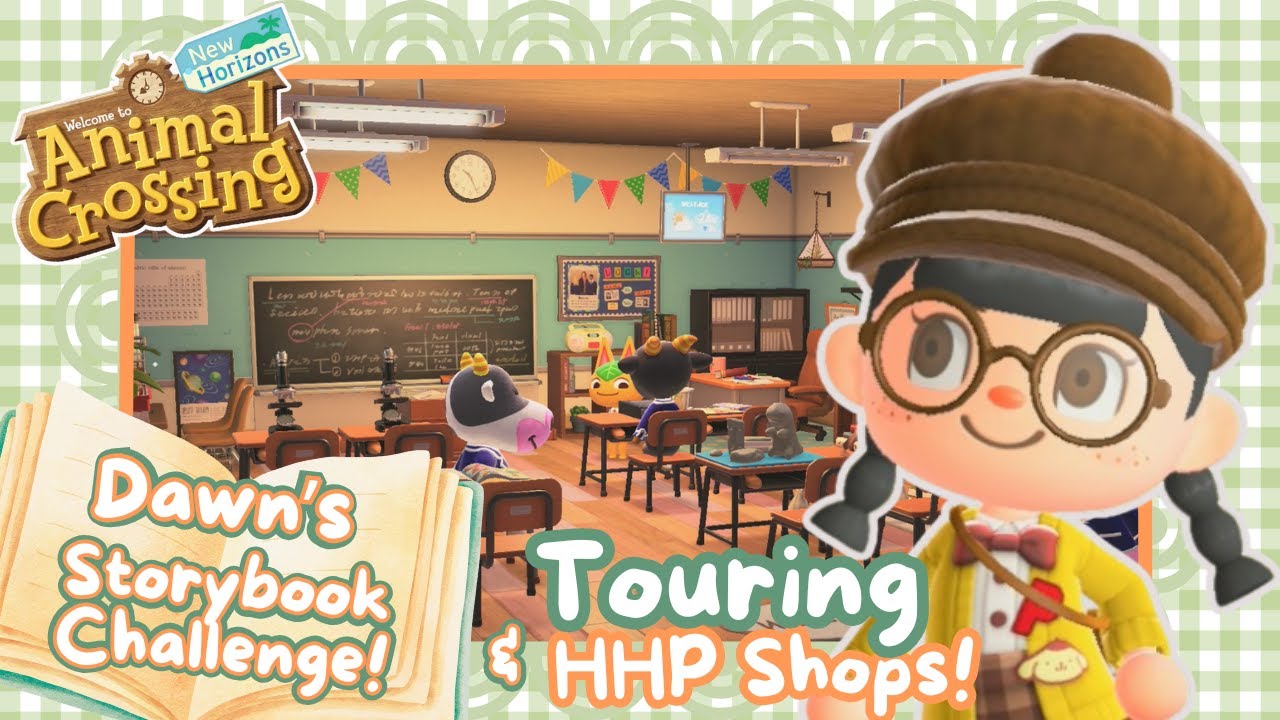 storybook CHALLENGE continues with GOLDILOCKS and the 3 BEARS! | Animal Crossing New Horizons