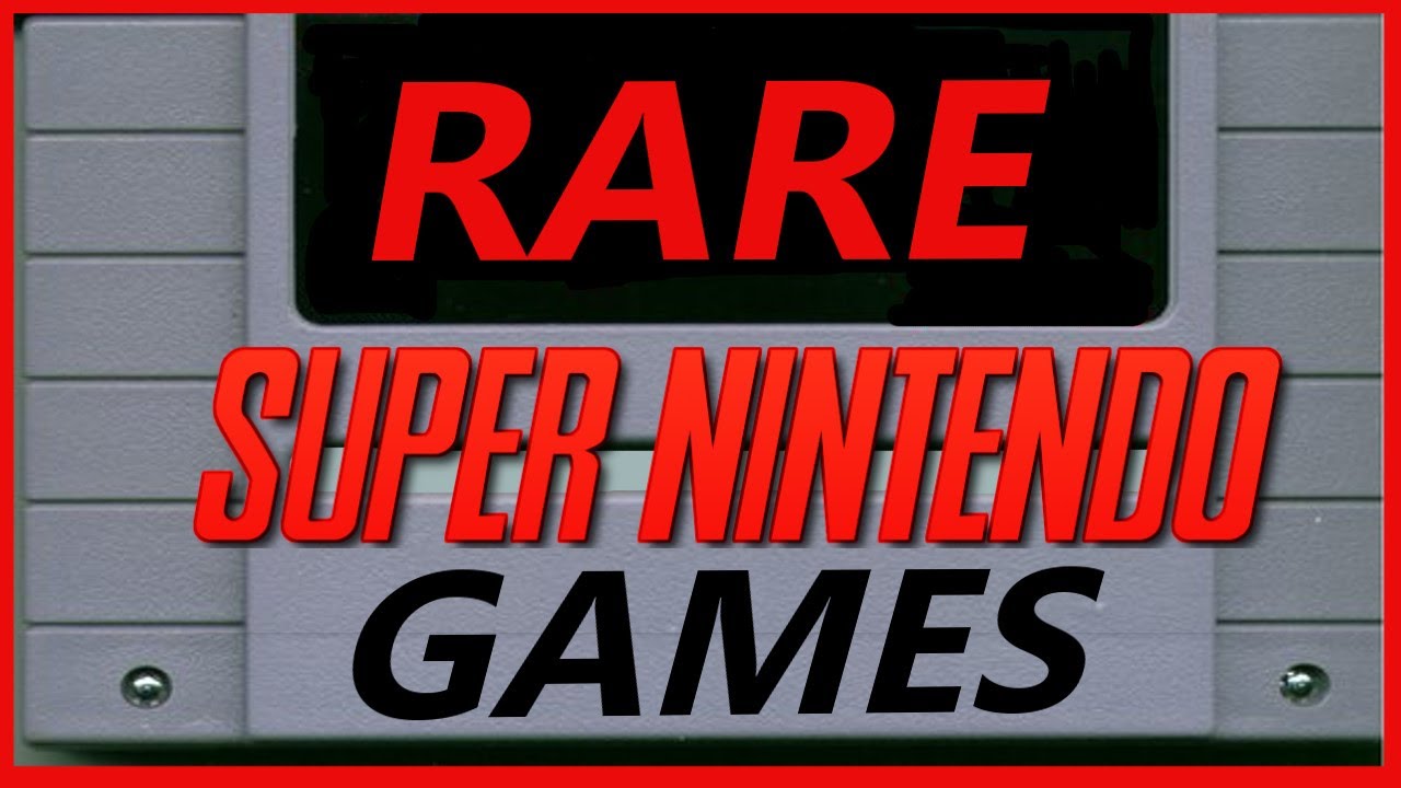 Rare SNES Games Collectors Guide
