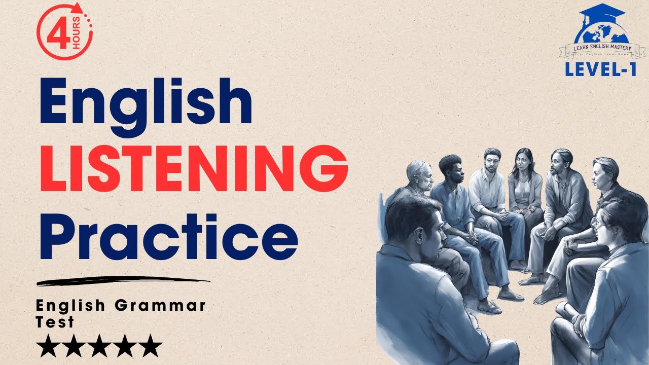 Boost Your ENGLISH Grammar Skills with this 4-Hour Listening Challenge?