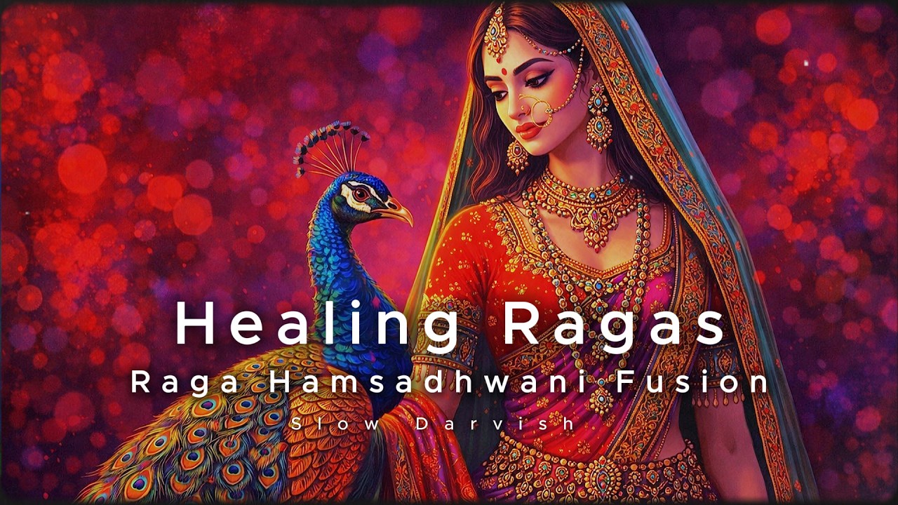 Healing Ragas | Raga Hamsadhwani Fusion | Sitar, Tabla, Violin #slowdarvish #music #indianmusic
