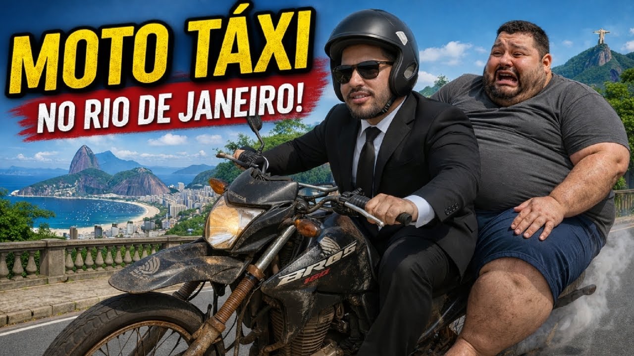 🔥 MOTO T&Aacute;XI NO RIO DE JANEIRO! OLHA O QUE ACONTECEU HOJE 😱