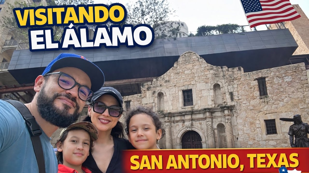 Visitando El Álamo 🇺🇸 | Historia, Museo y Viaje Familiar en San Antonio, Texas