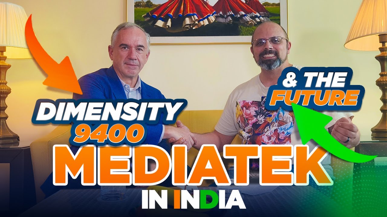 Dimensity 9400 interview With MediaTek (MediaTek India, & The Future)