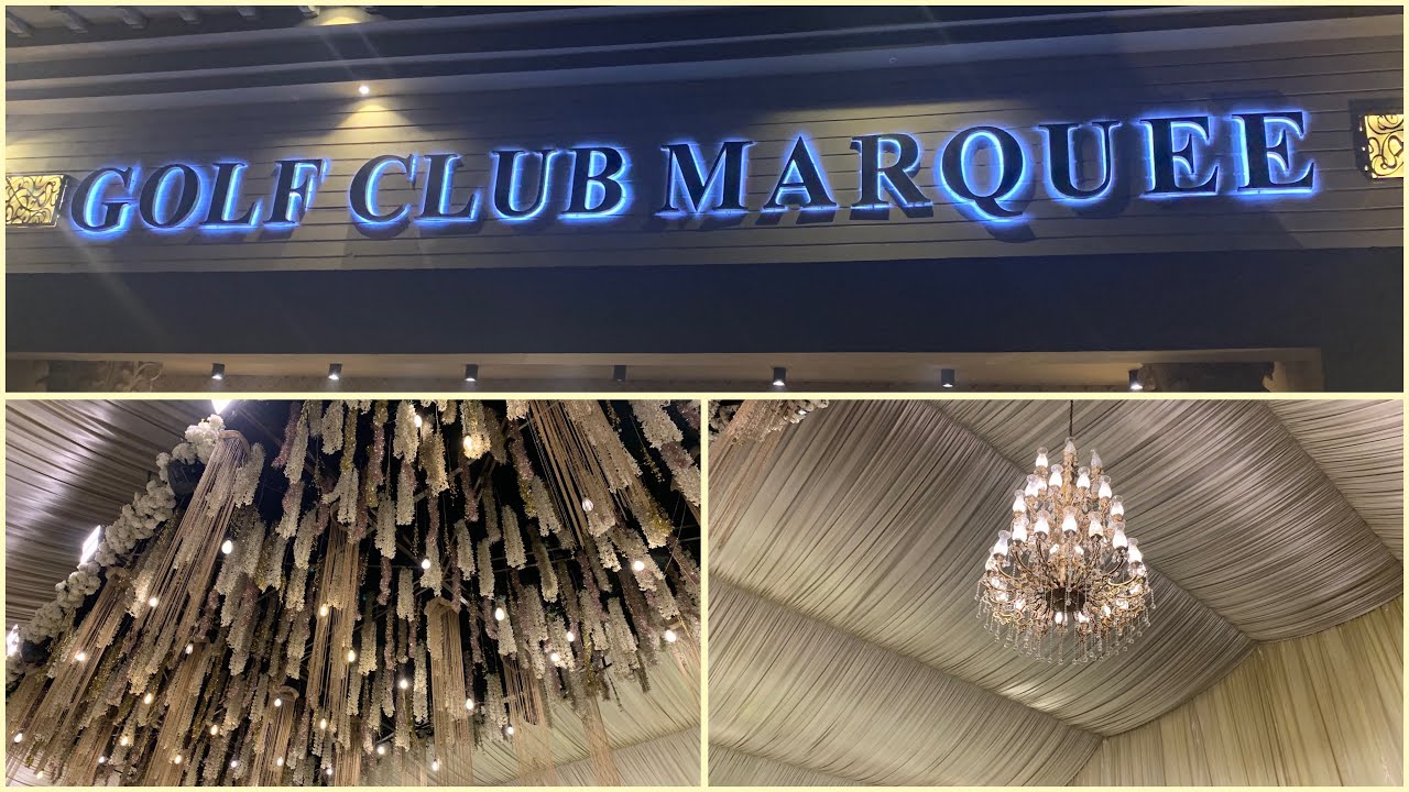 Golf Club Marquee Rawalpindi complete tour | Amazing place for wedding events |Topi Rakh Marquee