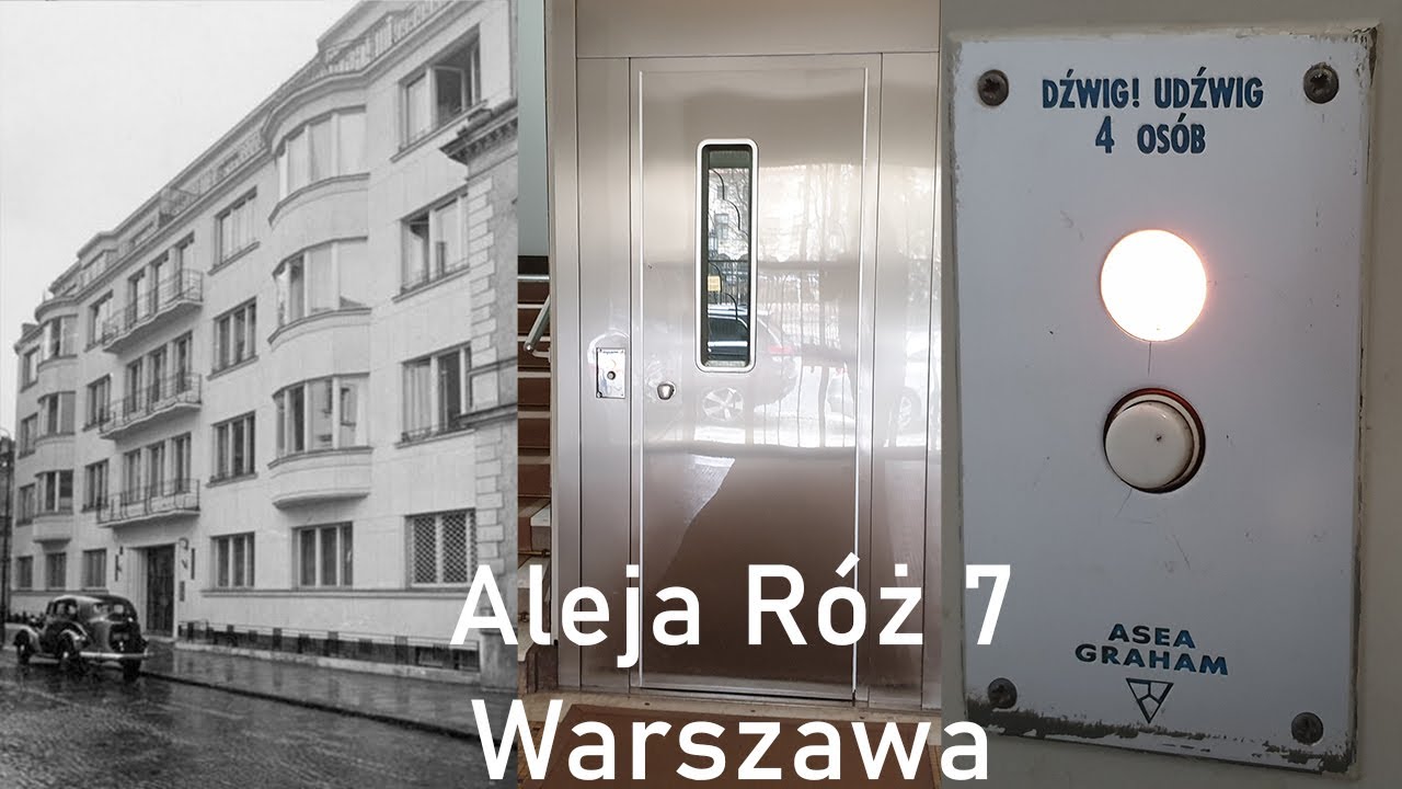 Unikat! ASEA Graham 1967 @Aleja R&oacute;ż 7, Warszawa | Lubelskie Windy