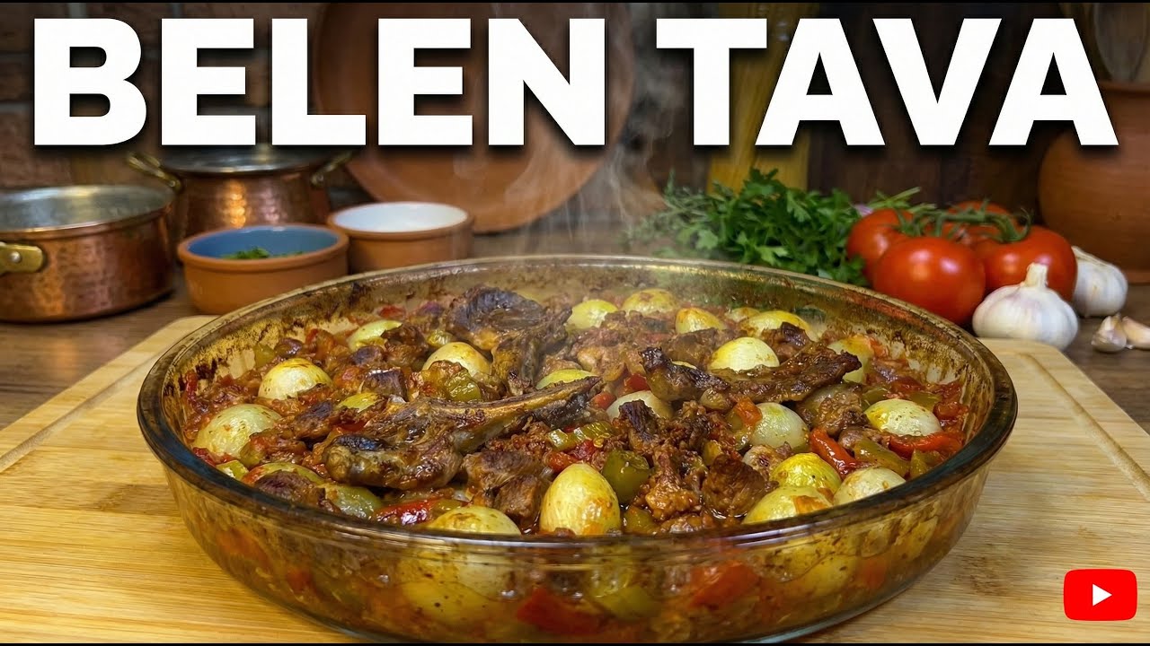 En Kolay Belen Tava Tarifi 😋 Tepsiye Diz, Fırına Ver!