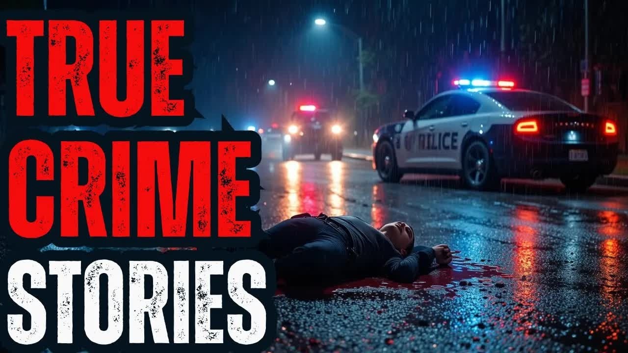 5 Disturbing True Crime Stories For Sleep With Rain Sound  Black Screen  Vol  124