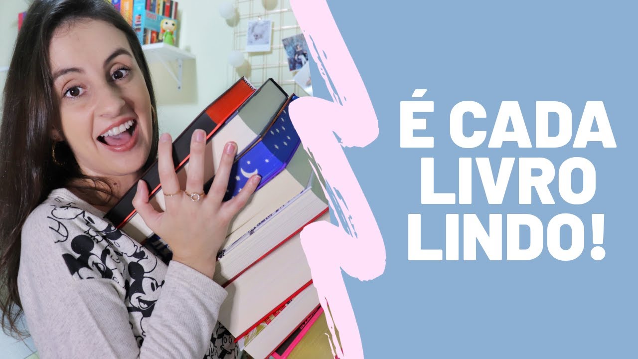 Os LIVROS mais BONITOS da minha estante
