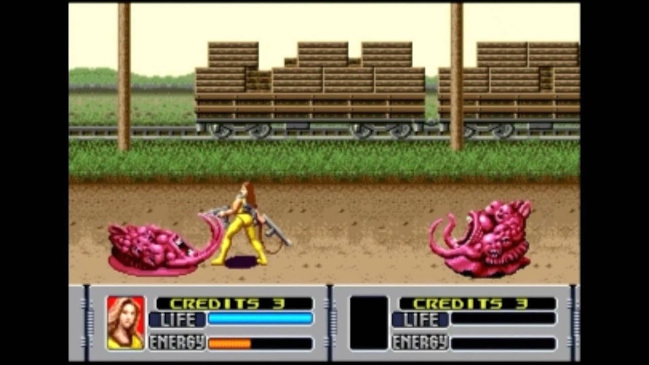 CGR Gameplay - ALIEN STORM (GENESIS) Mission 1