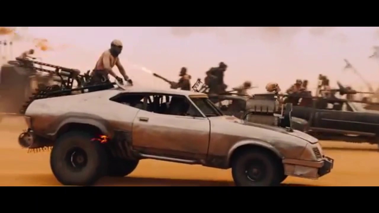 Mad Max, furia en el camino, music v&iacute;deo(A Day To Remember, Mr. Highway's Thinking About The end...