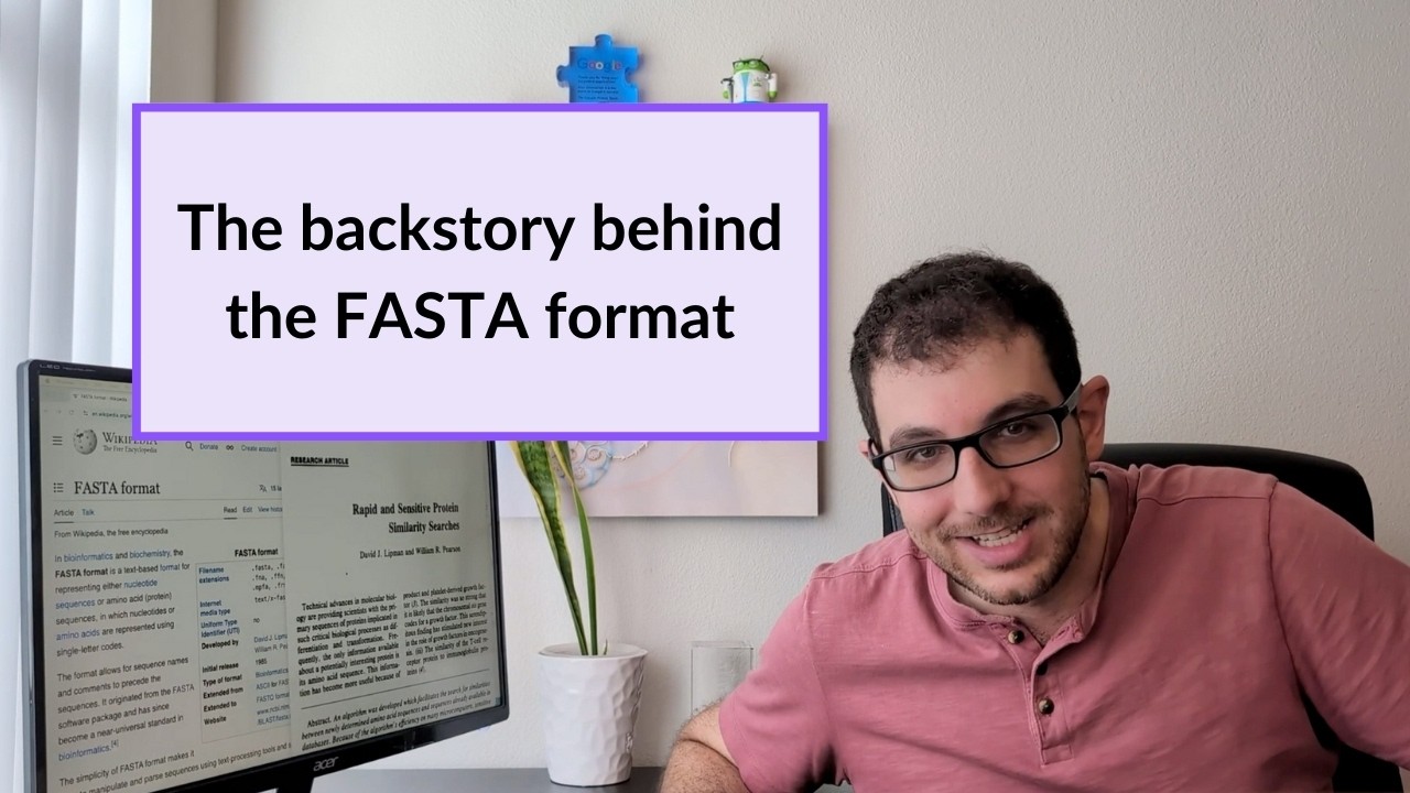 The backstory behind the FASTA bioinformatics format