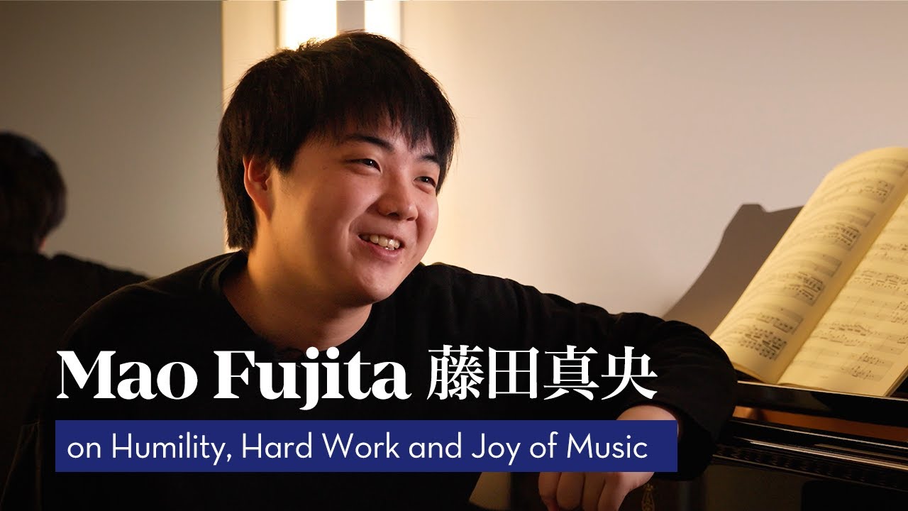 A Chat with Mao Fujita (藤田真央) │ 27.2 Kammermusiksaal Berlin│ 8.3 Prinzregententheater München