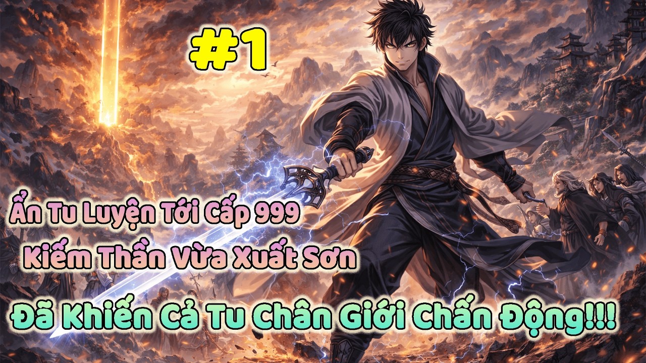 Ẩn Tu Luyện Tới Cấp 999 – Kiếm Thần Xuất Sơn, Cả Tu Chân Giới Chấn Động!! P1
