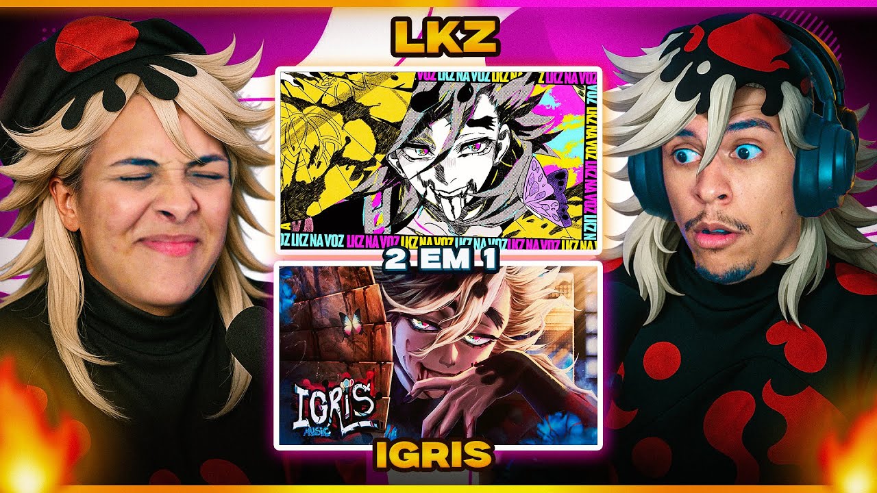 2 EM 1 LKZ + IGRIS: Douma (Demon Slayer) | [Casal Jounin React] 🔥