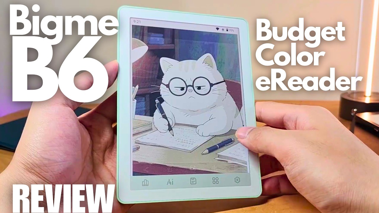 REVIEW: Bigme B6 - Best Budget Color eReader? Compact 6