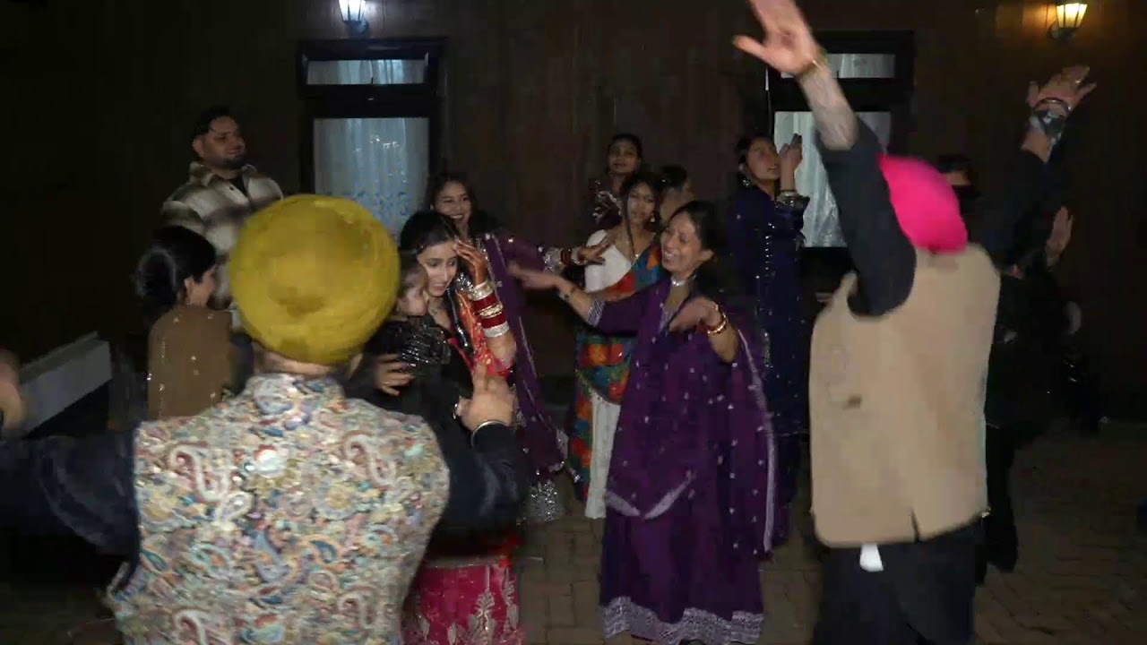 Amandeep and Parminder jaggo party