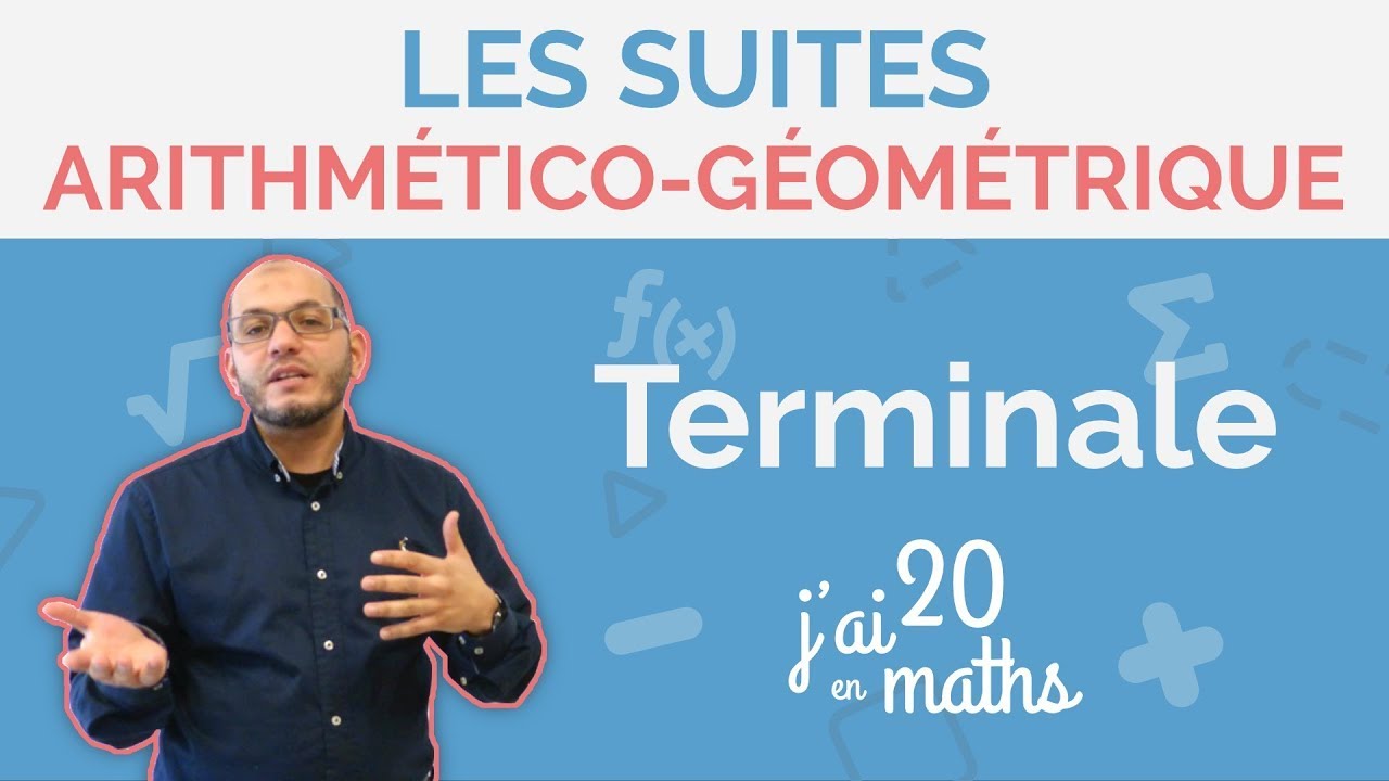 Suite arithmético-géométrique -  Les suites -  Terminale