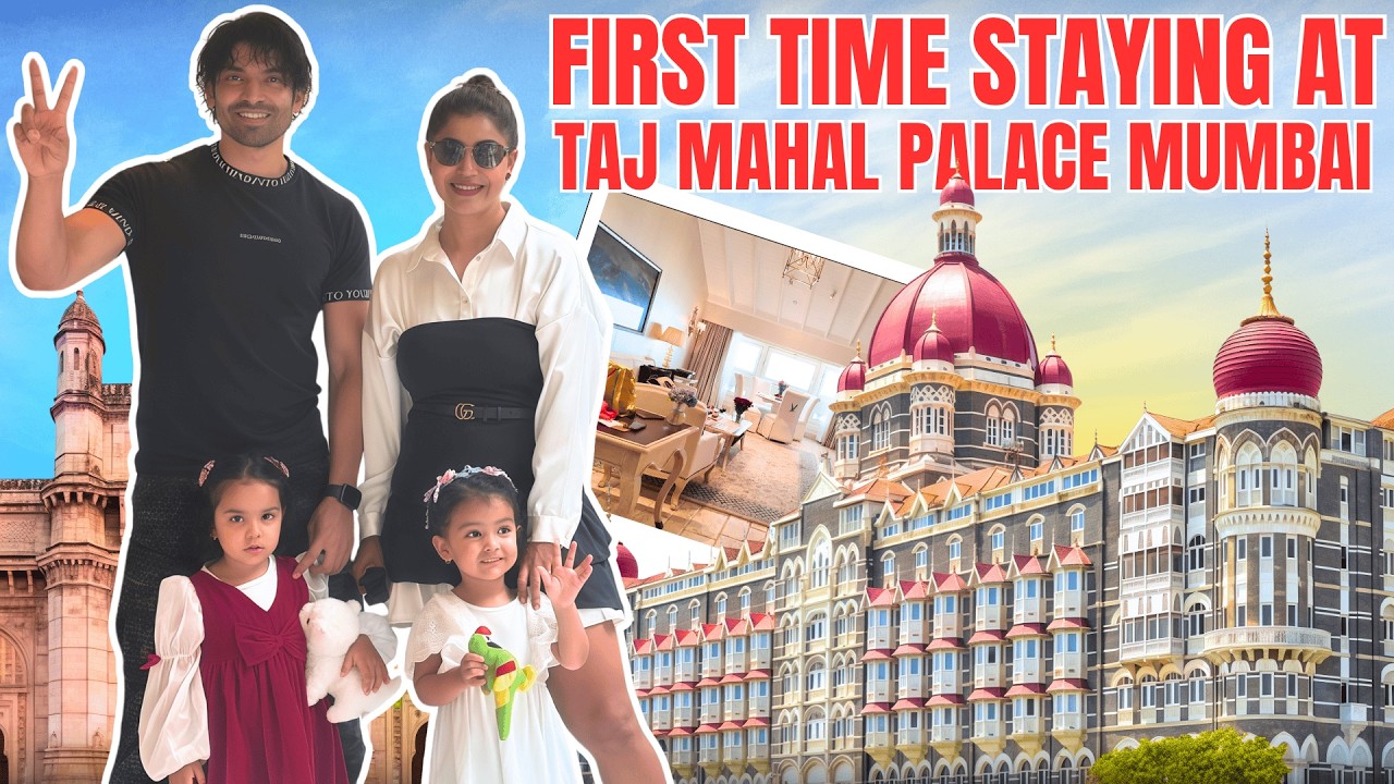 A day at the TAJ MAHAL PALACE Mumbai | HINDI | WITH ENGLISH SUBTITLES | Debina Decodes |