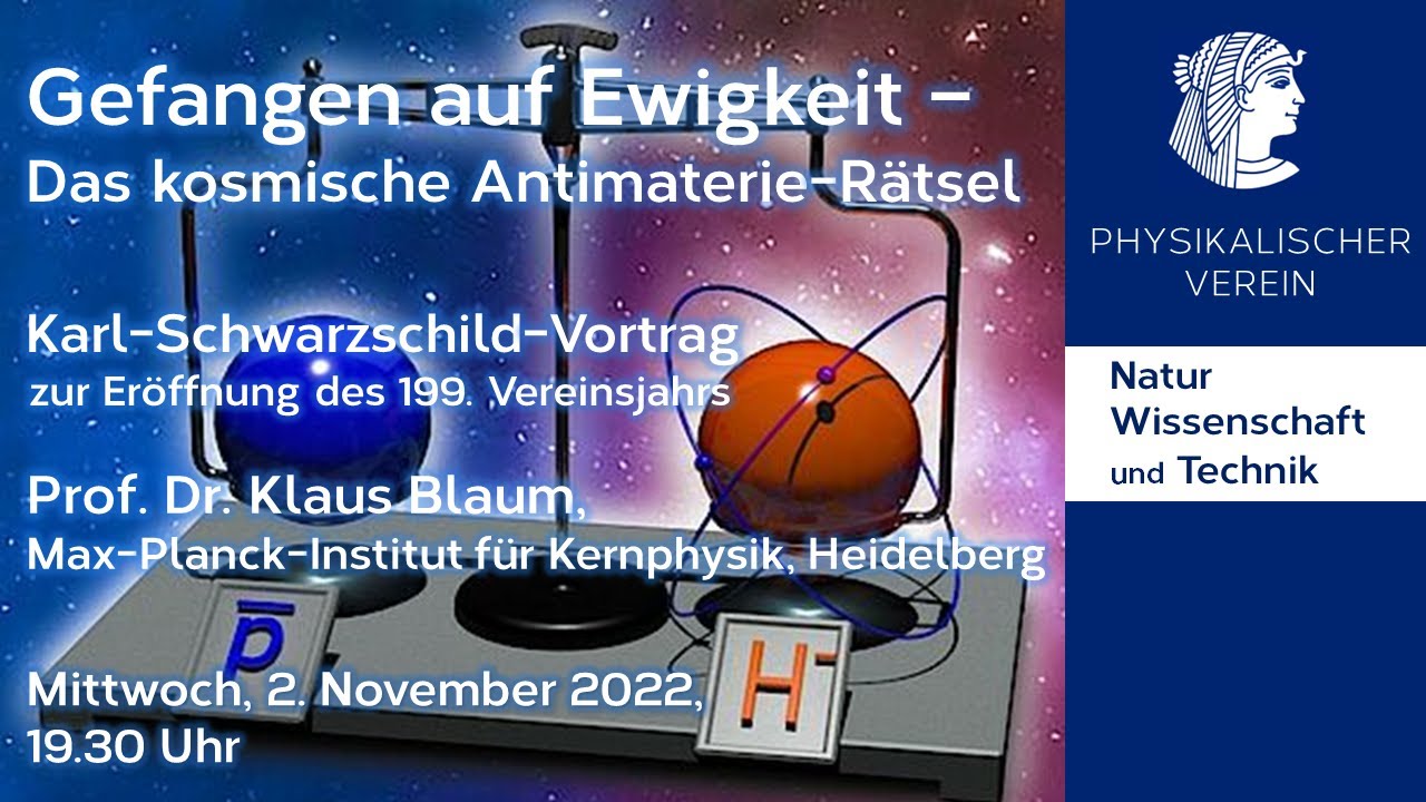 Gefangen auf Ewigkeit – Das kosmische Antimaterie-Rätsel