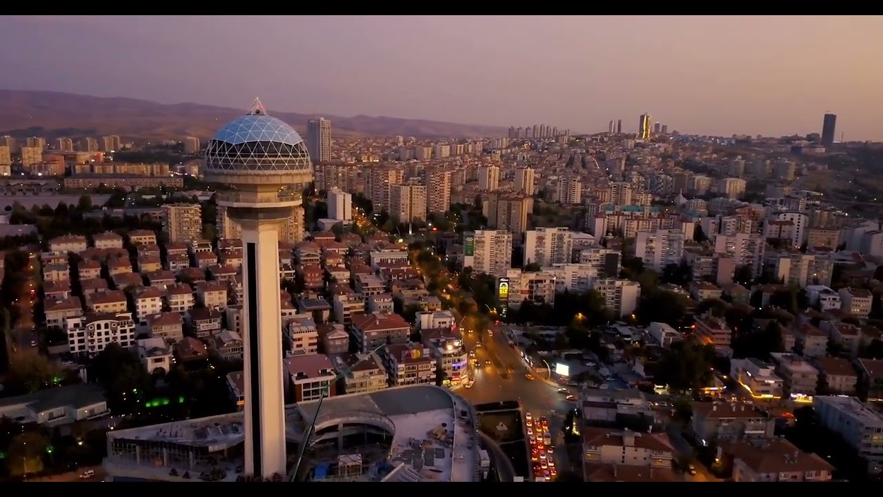 Ankara Atakule Drone &Ccedil;ekimi
