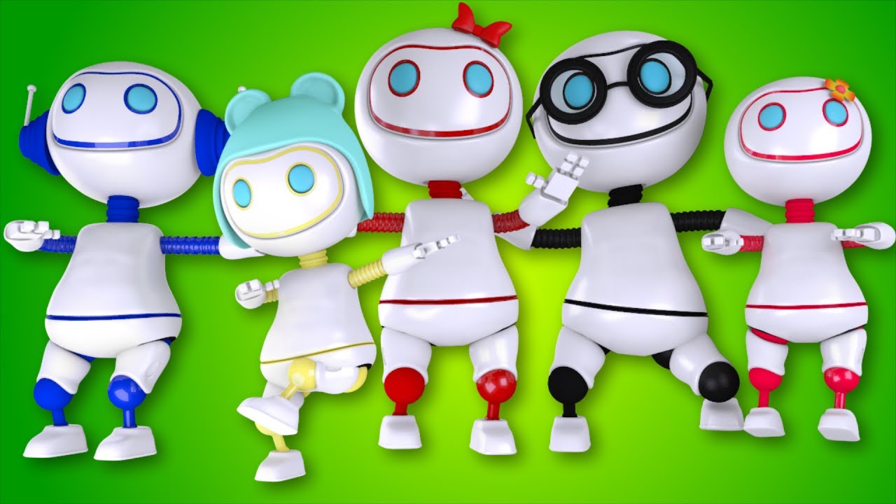 Robot Finger Family | Nursery Rhymes | Baby Songs | Children Rhymes