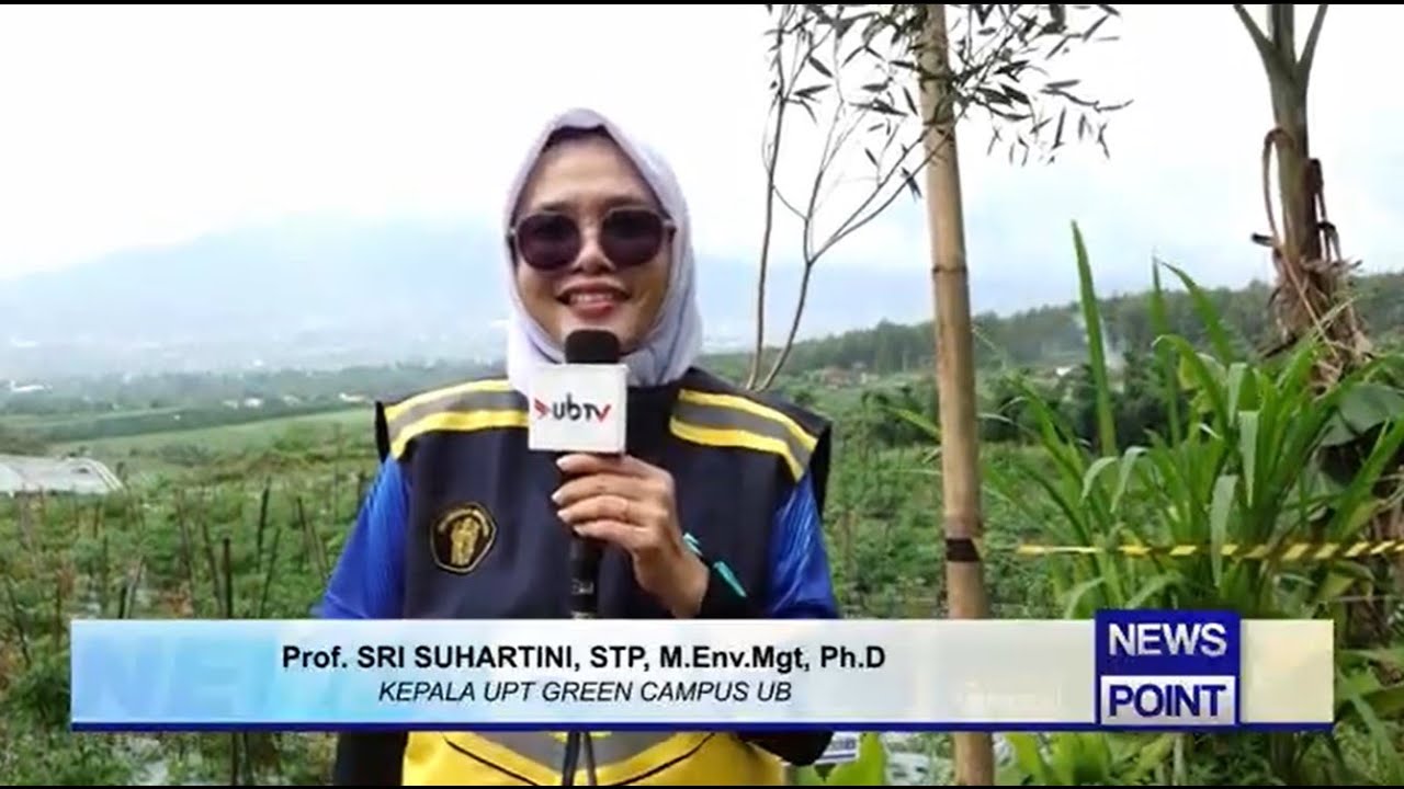 UB PERLUAS PENGHIJAUAN, TANAM RATUSAN POHON DORONG GREEN CAMPUS - NEWSPOINT