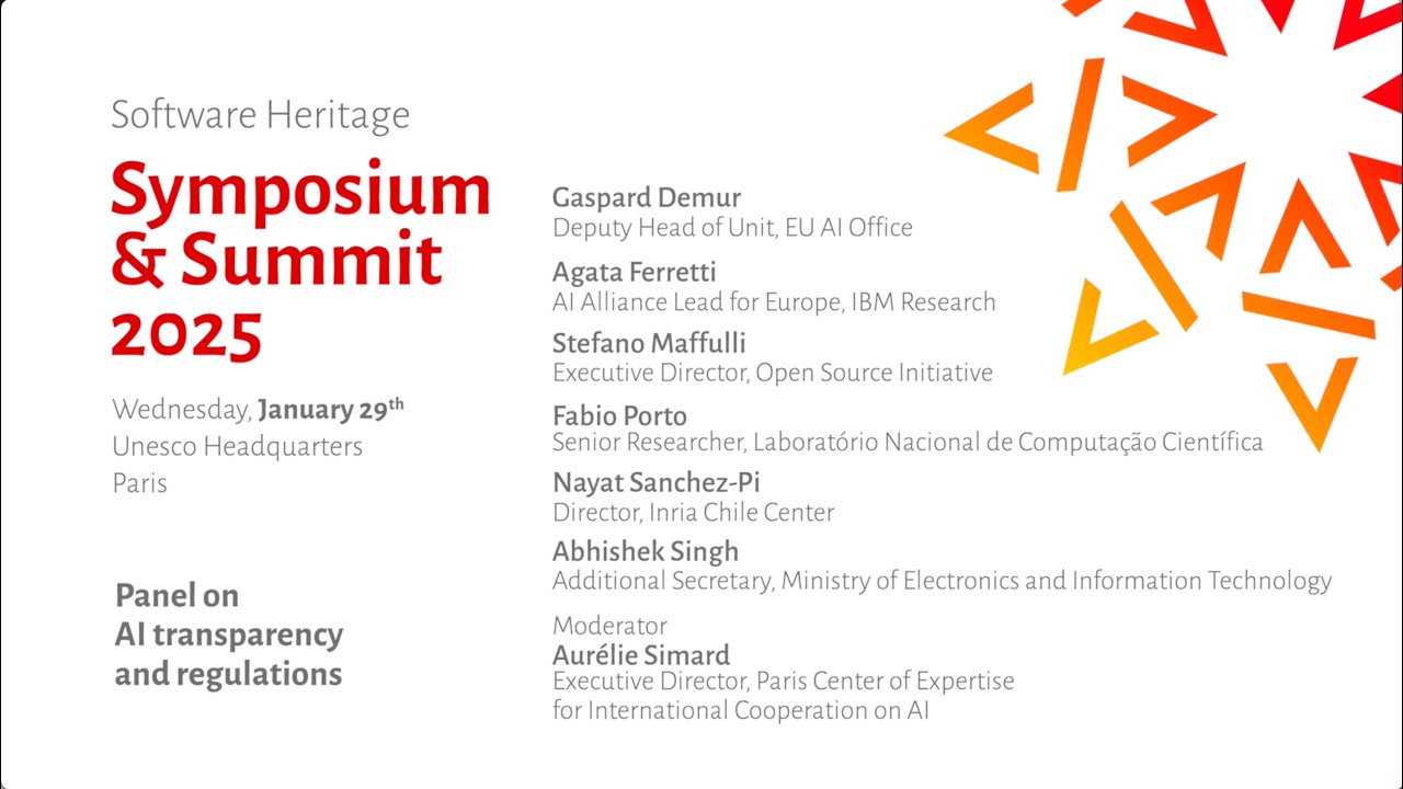 Symposium 2025 - Panel on AI transparency and regulations