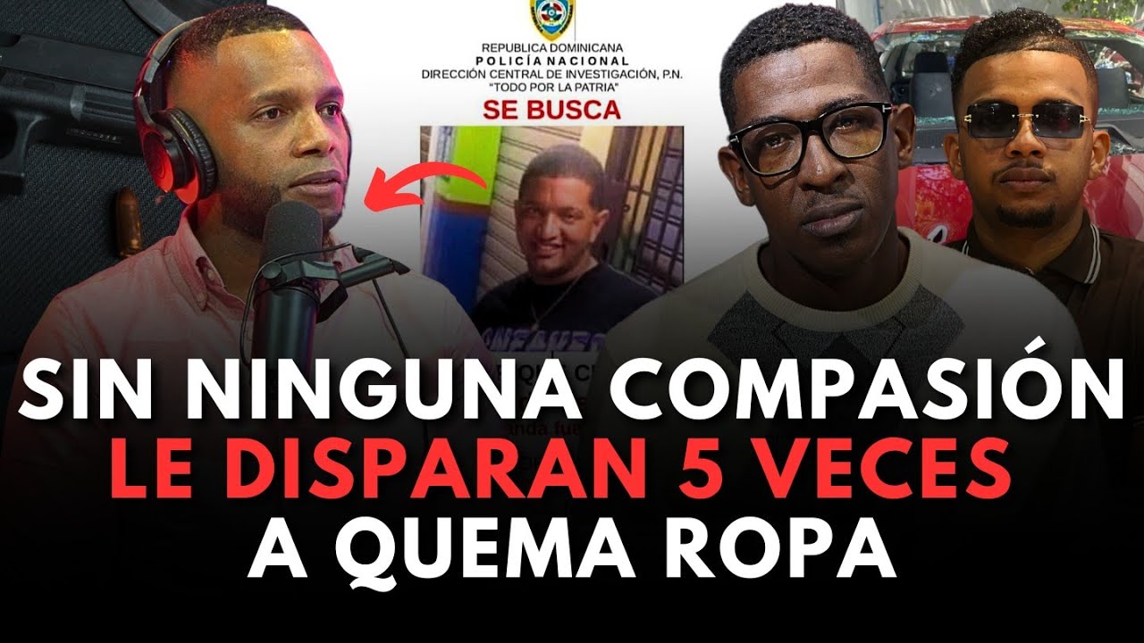 ¡¡FUERTE DENUNCIA!! UN DESAPRENSIVO LE DA 5 DISPAROS A QUEMA ROPA Y LO DEJA POR MUERTO