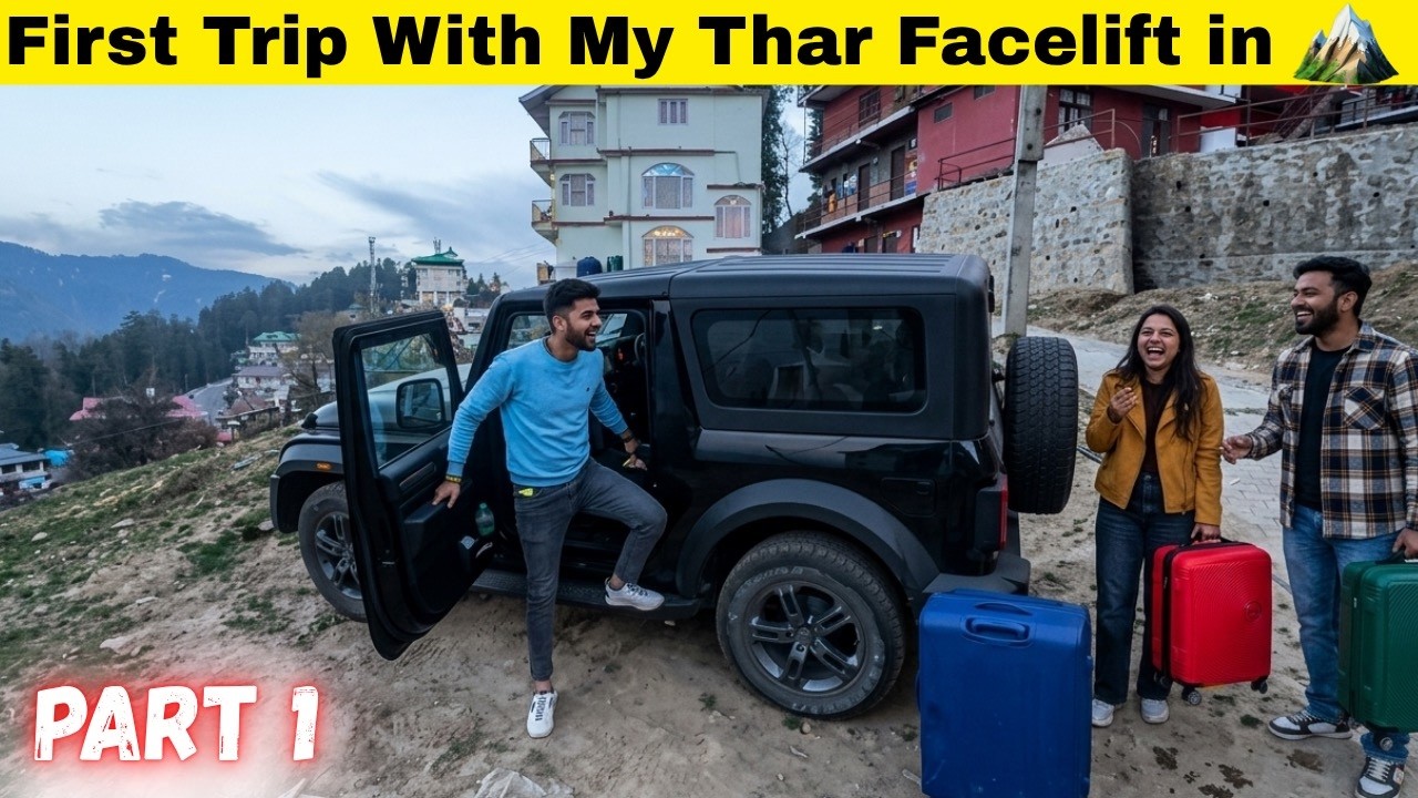 First Time Thar Facelift To The Most Adventures Road Trip 🤩