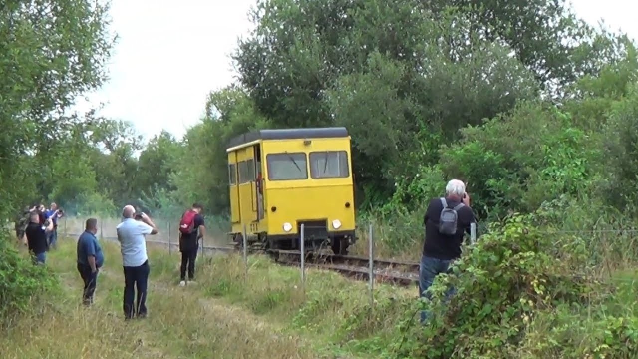 Wickham Railcar 713 at the Downpatrick & County Down Railway
