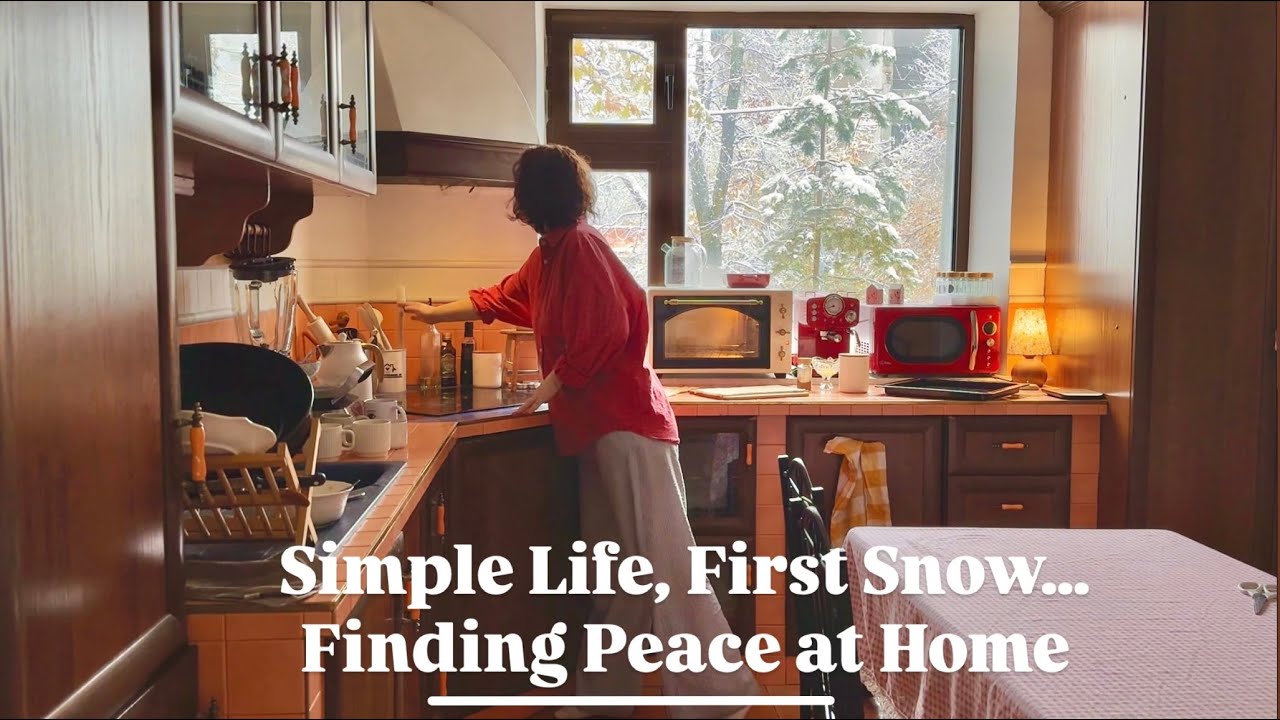 Simple Life, First Snow&hellip; Finding Peace at Home