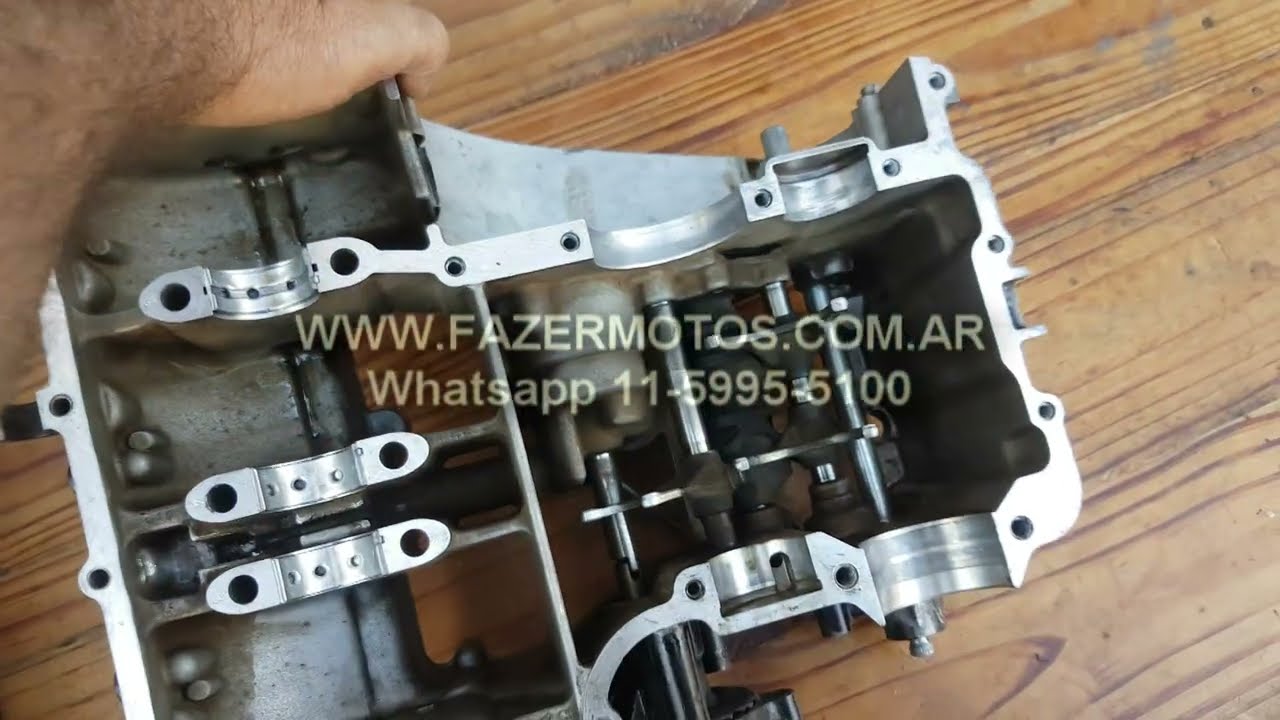 Fabricación de metales de biela y bancada Kawasaki ZX 636