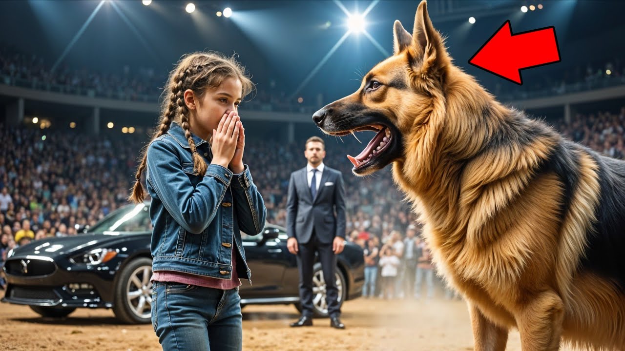 Ein Milliardär setzt 1 Million, dass niemand seinen Hund beruhigen kann – ein Mädchen schafft es