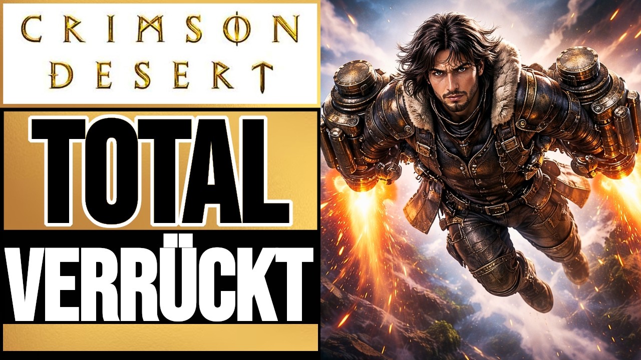 Crimson Desert wird immer VERRÜCKTER 😲– Jetpacks & mehr Quests als The Witcher 3! 🔥