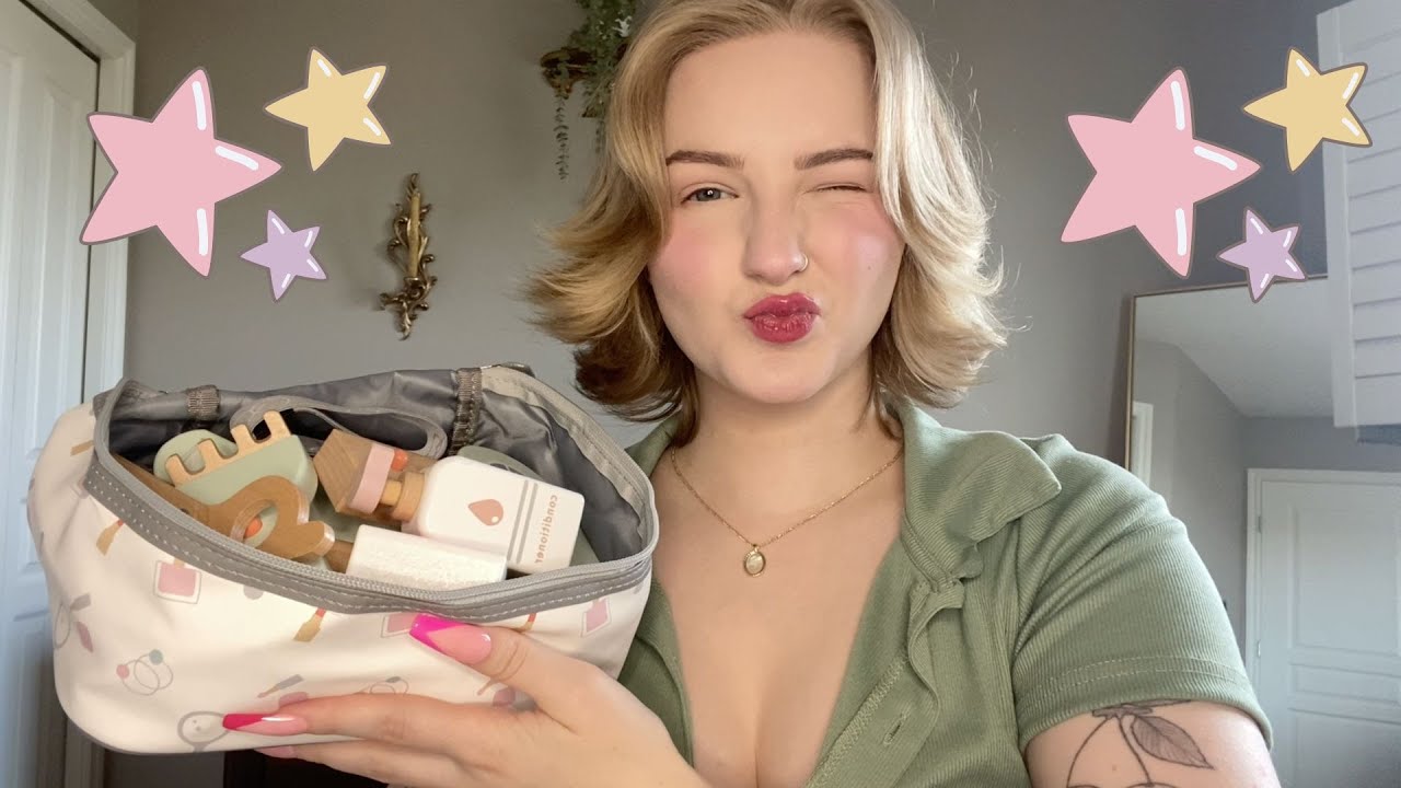 UNBOXING WOODEN MAKEOVER TOYS 🧴💄✂️| ASMR| WOODEN SOUNDS\TAPPING