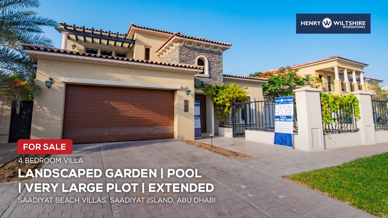 Landscaped garden I Pool I V large plot I Extended